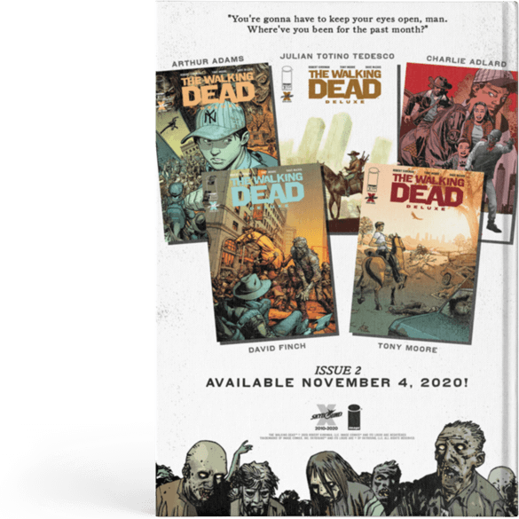 کامیک The Walking Dead Deluxe 1